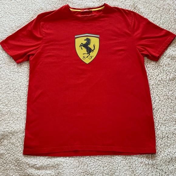 Official Men’s Ferrari tee shirt - Picture 1 of 8